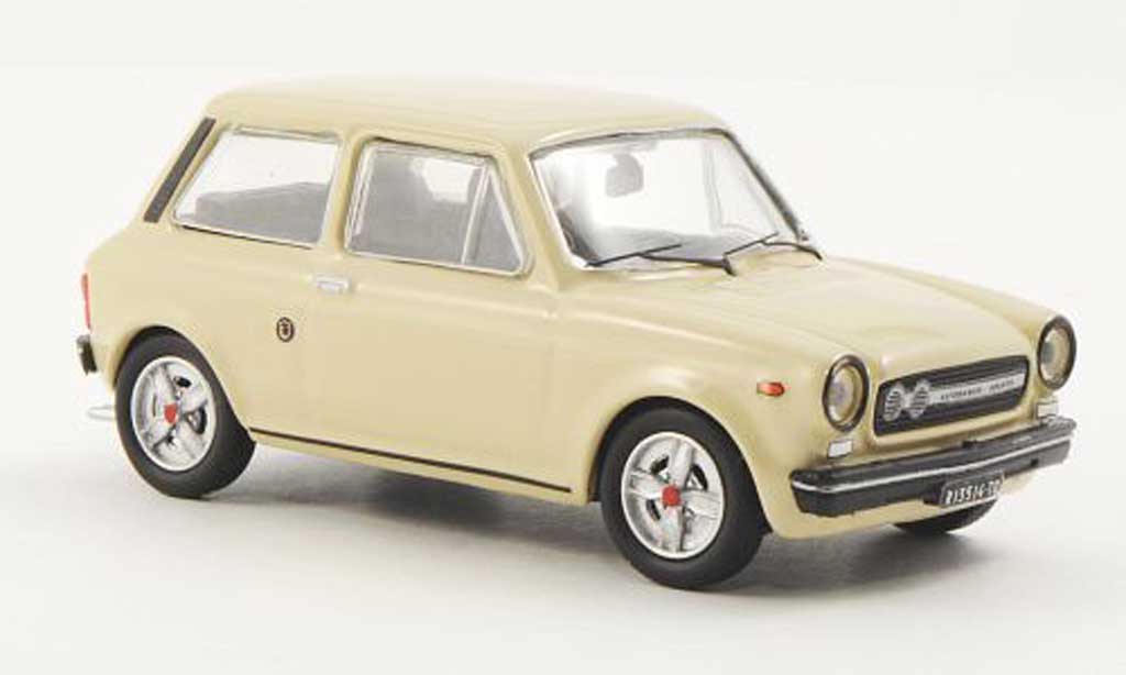 Autobianchi A112 1/43 Best Abarth beige 1973 modellino in miniatura