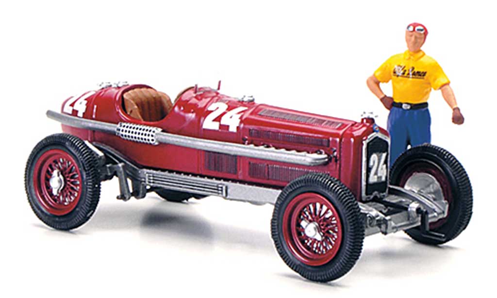 Alfa Romeo P3 1/43 Rio No.24 T.Nuvolari GP Monza 1932 modellino in miniatura