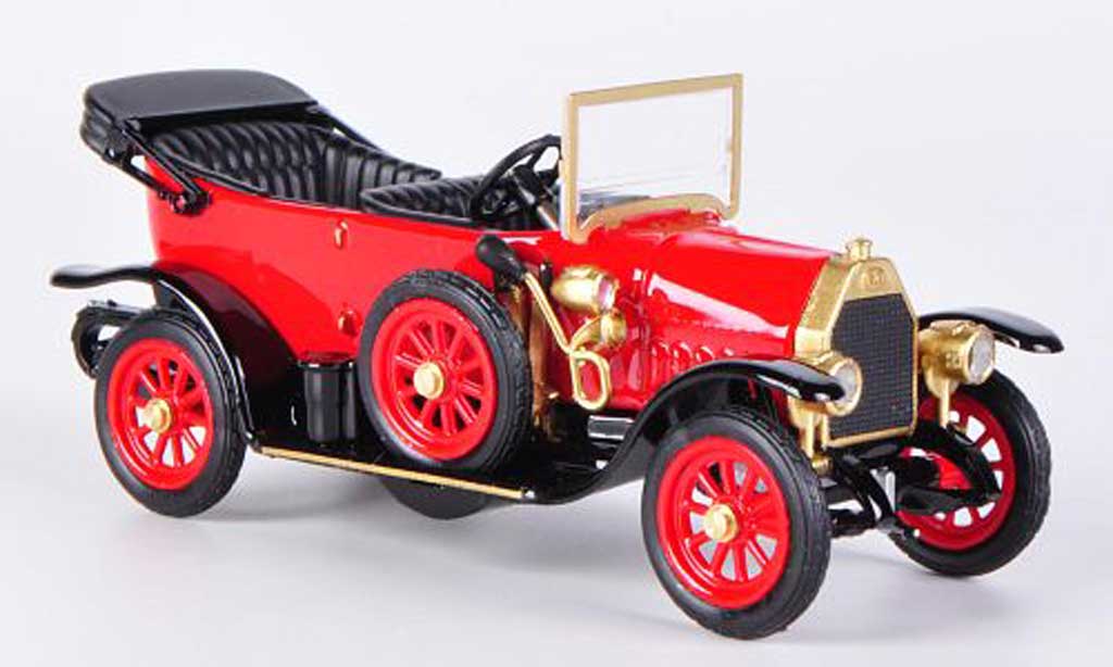 Fiat Zero 1/43 Rio Cabriolet rosso/nero 1914 modellino in miniatura