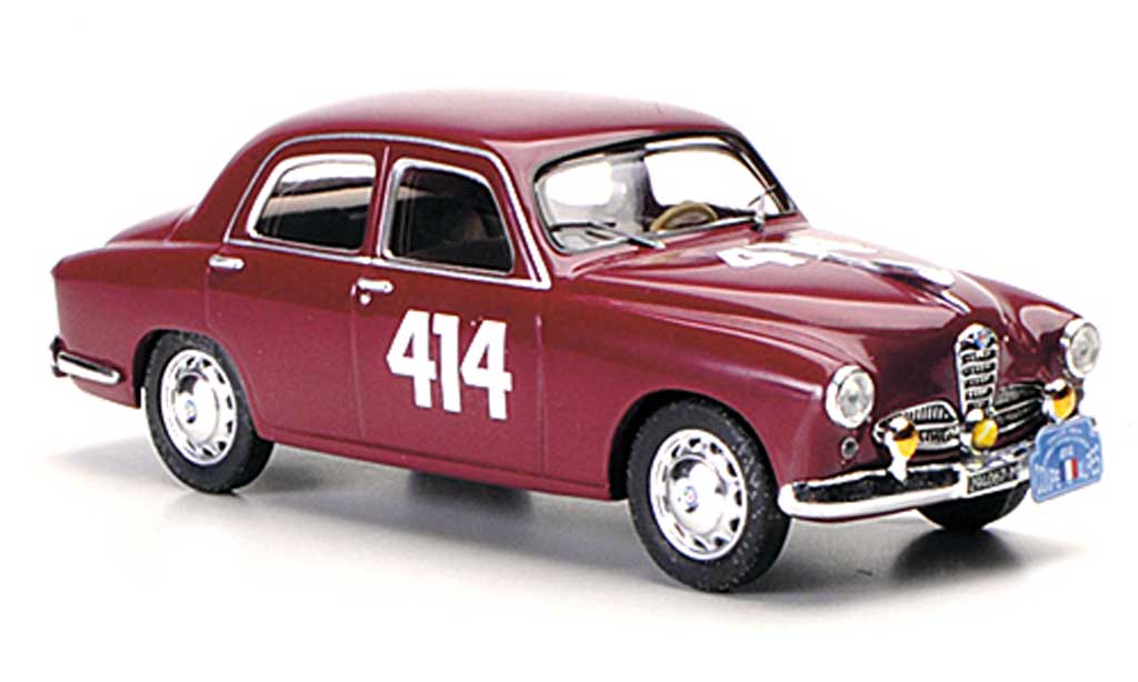 Alfa Romeo 1900 1/43 M4 Berlina No.414 Tavola / Marini Coppa delle Alpi 1956 modellino in miniatura