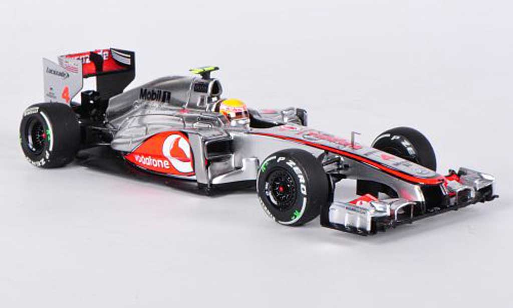McLaren F1 2012 1/43 Minichamps 2012 Mercedes MP4-27 No.4 L.Hamilton GP Australien modellino in miniatura