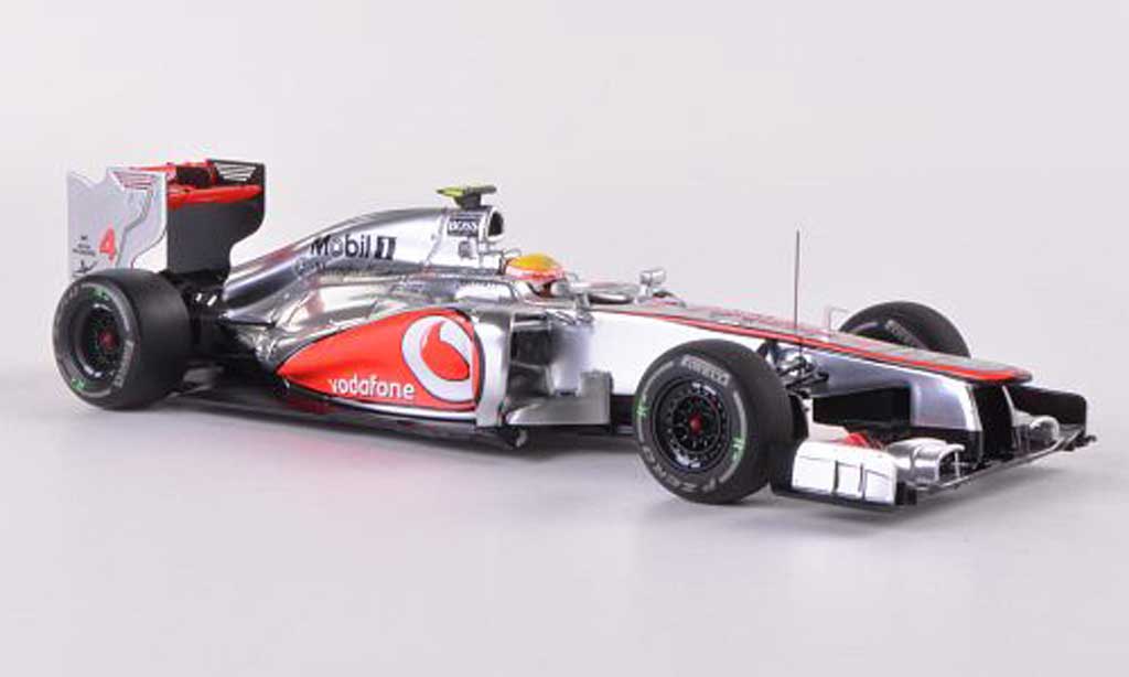 McLaren F1 2012 1/43 Minichamps 2012 Mercedes MP4-27 No.4 Vodafone L.Hamilton GP Italien modellino in miniatura