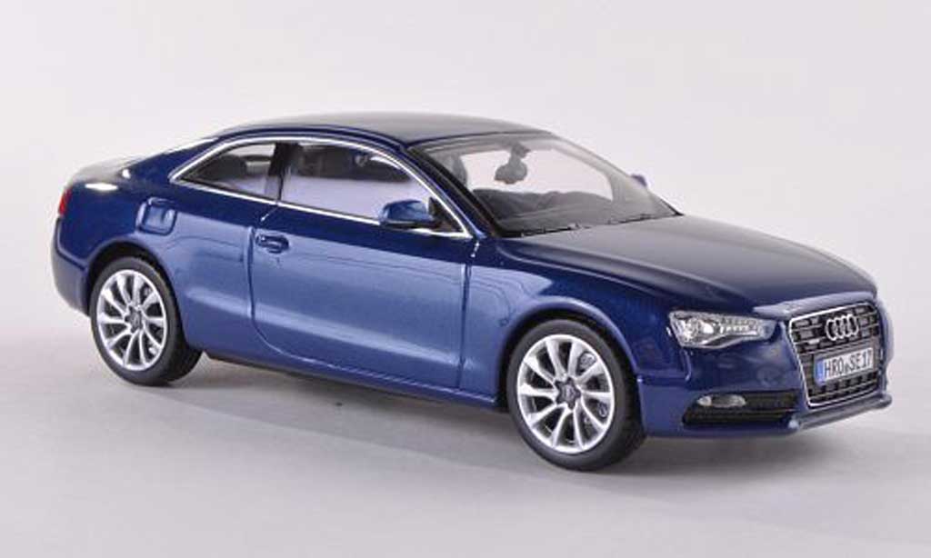 Audi A5 1/43 Norev Coupe blu 2012 modellino in miniatura