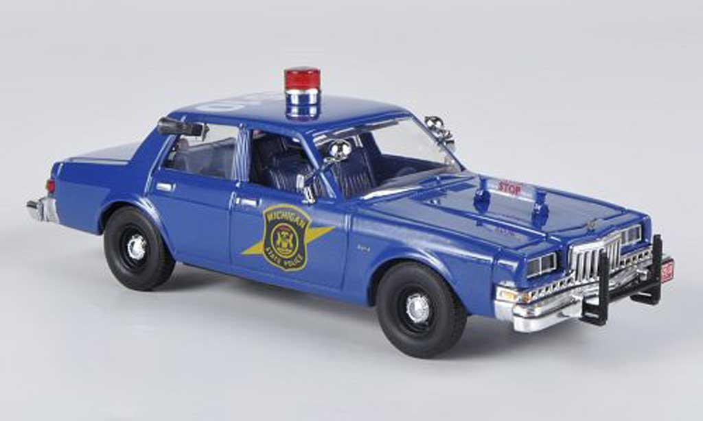 Dodge Diplomat 1/43 First Response Michigan State Police 1985 modellino in miniatura