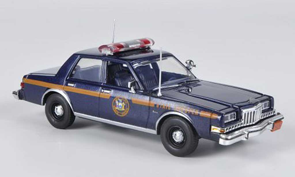 Dodge Diplomat 1/43 First Response New York State Trooper 1985 modellino in miniatura