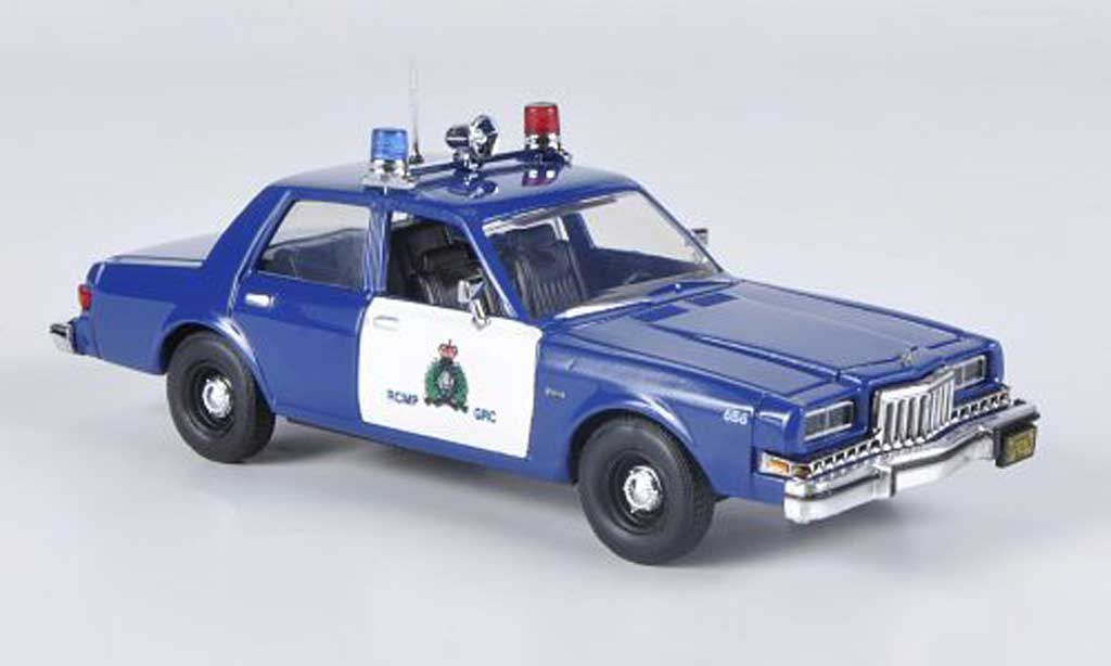 Dodge Diplomat 1/43 First Response RCMP - Royal Canadian Mounted Police 1985 modellino in miniatura