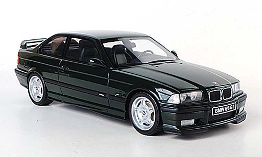 Bmw M3 E36 1/18 Ottomobile E36 GT grun modellino in miniatura