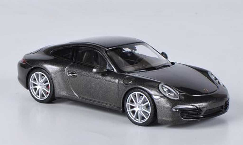 Porsche 991 4S 1/43 Minichamps Carrera 4S grigio 2012 modellino in miniatura