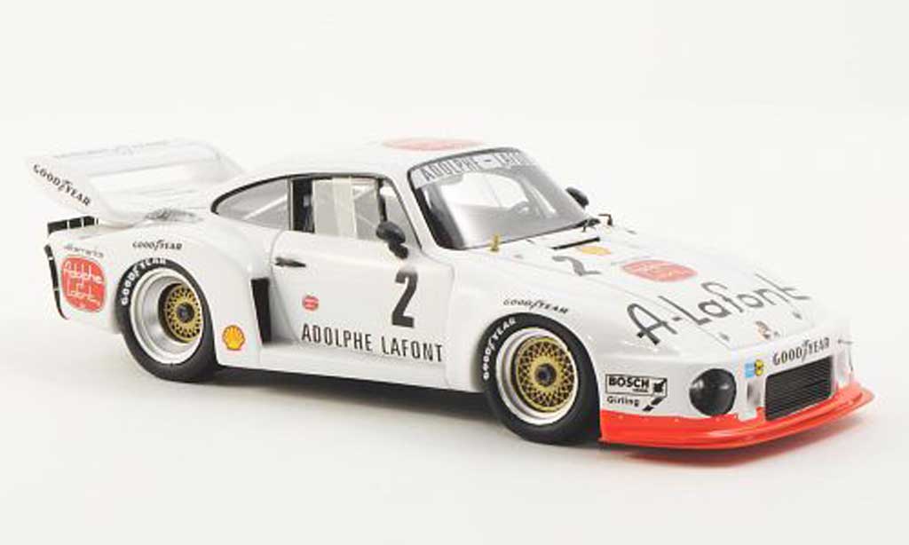 Porsche 935 1978 1/43 Spark 1978 No.2 Adolphe Lafont B.Wollek / H.Pescarolo 1000km Dijon modellino in miniatura