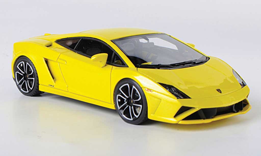 Lamborghini Gallardo LP560-4 LP560-4 1/43 Look Smart giallo Autosalon Paris 2012 modellino in miniatura