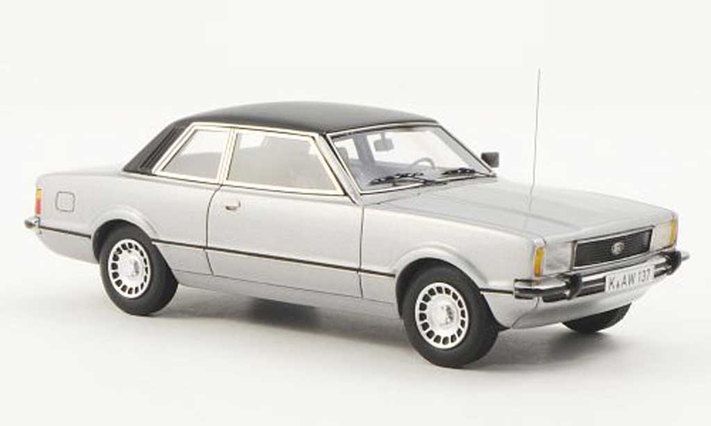 Ford Taunus 1976 1/43 Neo 1976 TC2 Ghia grigio/nero modellino in miniatura