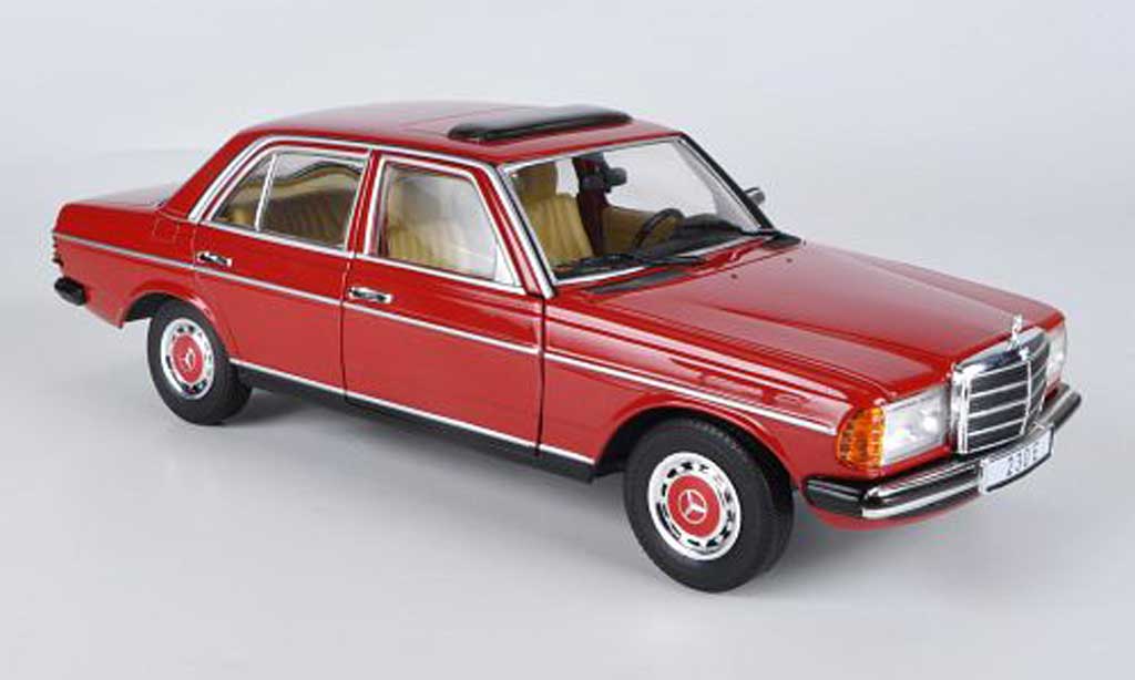 Mercedes 230 1/18 Revell E (W123) rosso modellino in miniatura
