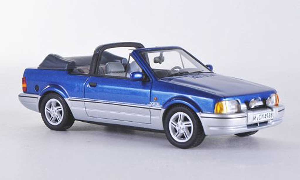 Ford Escort XR3 1/43 Neo XR3 MkIV Cabriolet blu/grigio limitierte Auflage 300 1986 modellino in miniatura