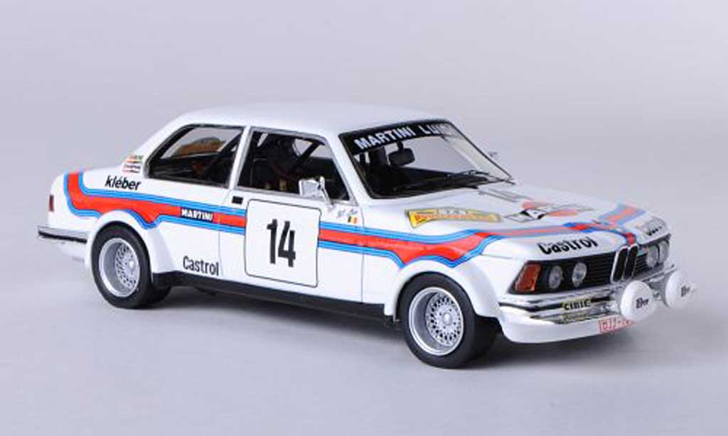 Bmw 323 1/43 Neo Gr.2 (E21) No.14 Martini Racing H.Delbar / W.Lux Boucles de Spa 1980 modellino in miniatura