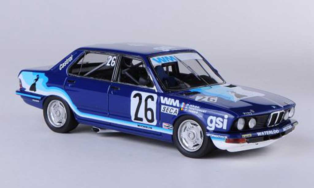 Bmw 528 1/43 Neo i Gr.A (E28) No.26 Gitanes WM Racing J.P.Jarier / J.L.Trintignant / T.Tassin ETCC 24h Spa 1982 modellino in miniatura