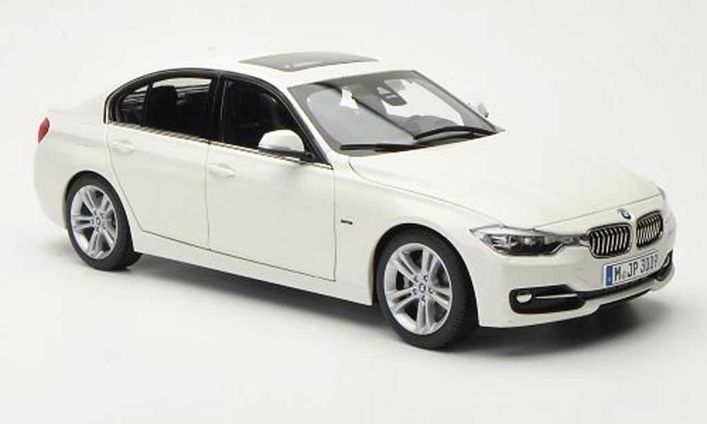 Bmw 335 F30 1/18 Paragon F30 3er Limousine bianco 2012 modellino in miniatura
