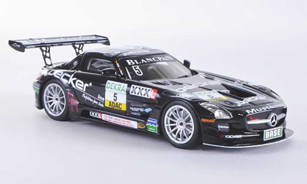 Mercedes SLS 1/43 Schuco AMG GT3 No.5 MS Racing Team Asch / Gotz ADAC GT Masters-Saison 2012 modellino in miniatura