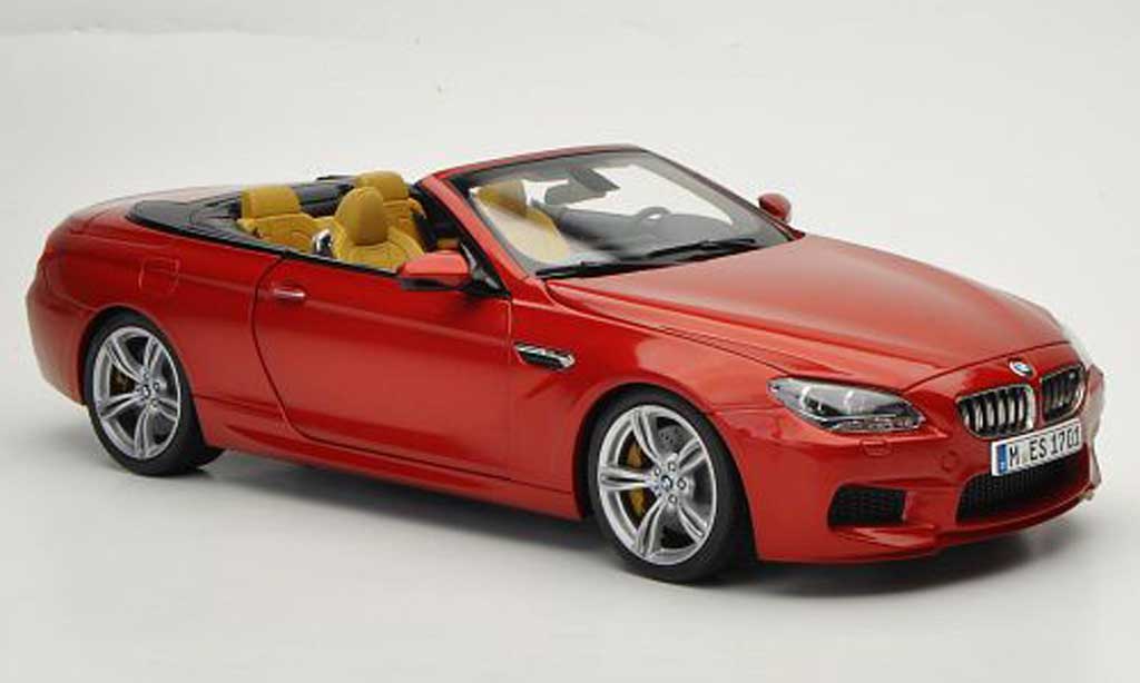 Bmw M6 F12 1/18 Paragon F12 orange 2012 modellino in miniatura