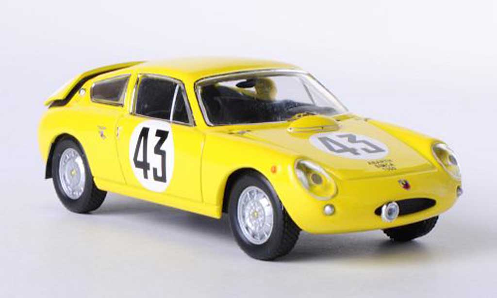 Simca 1300 Abarth 1/43 IXO Abarth No.43 C.Dubois / G.Harris 24h Le Mans 1962 modellino in miniatura