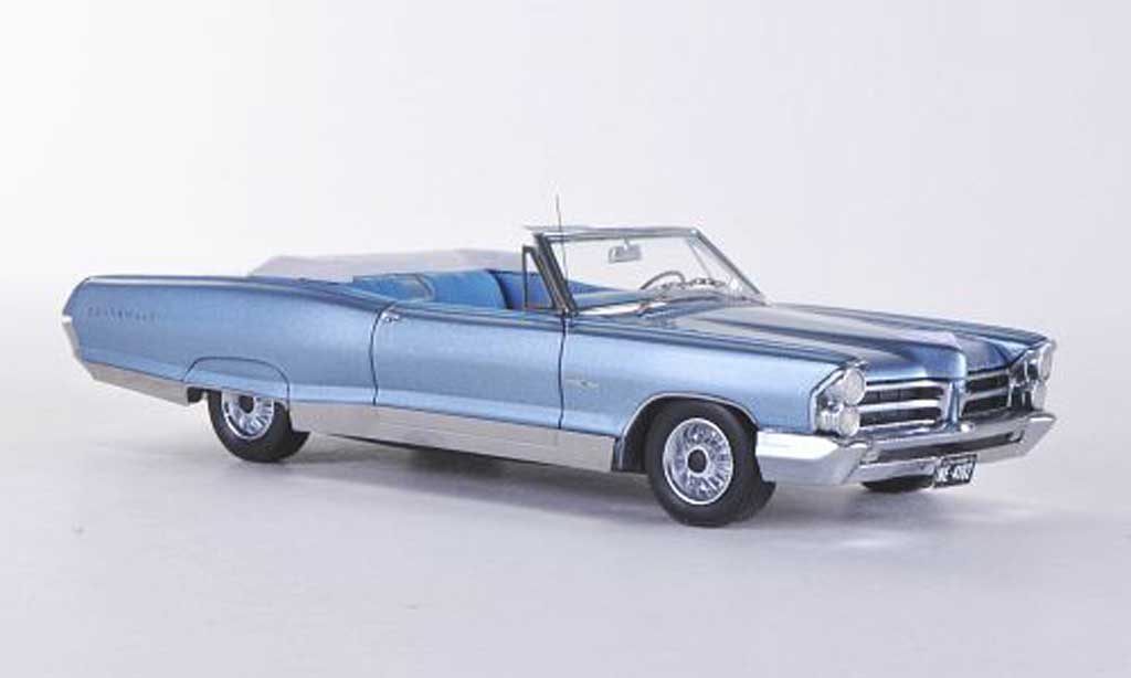Pontiac Bonneville 1/43 American Excellence Convertibile blu limitierte Auflage 500 Stuck 1965 modellino in miniatura