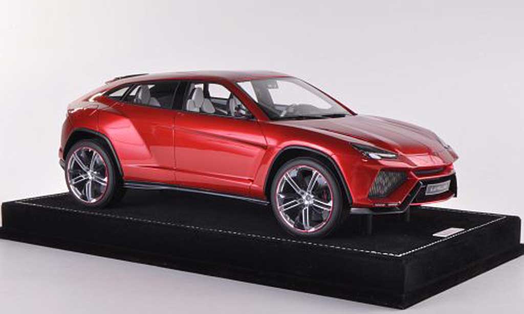 Lamborghini Urus 1/18 MR Collection rosso 2012 modellino in miniatura