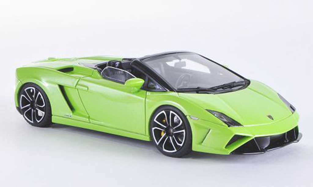 Lamborghini Gallardo LP560-4 LP560-4 1/43 Look Smart Spyder grun modellino in miniatura
