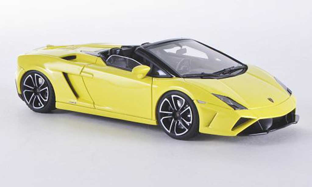 Lamborghini Gallardo LP560-4 LP560-4 1/43 Look Smart LP560-4 Spyder giallo modellino in miniatura