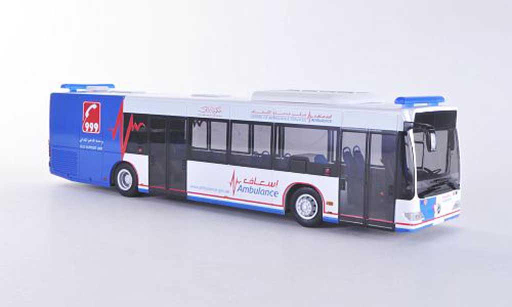 Mercedes Citaro 1/43 Rietze E4 Centre of Ambulance Services - Ambulance Dubai (UAE) modellino in miniatura