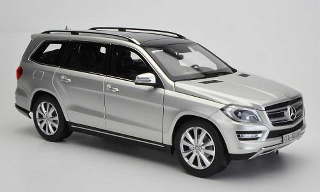 Mercedes Classe GLK 1/18 Norev GL-Klasse (X166) grigio 2012 modellino in miniatura