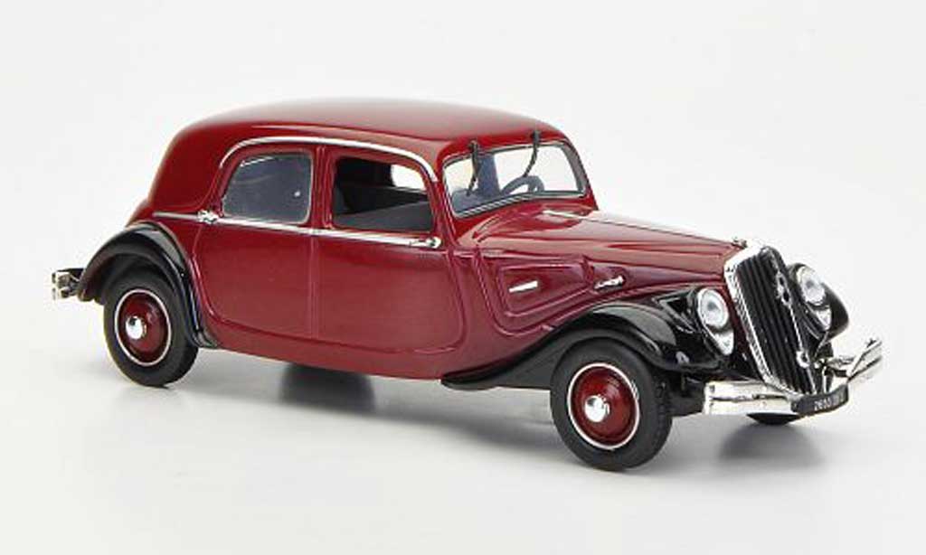 Citroen Traction 22 1/43 Nostalgie 22 22 Berline rosso/nero 1934 modellino in miniatura