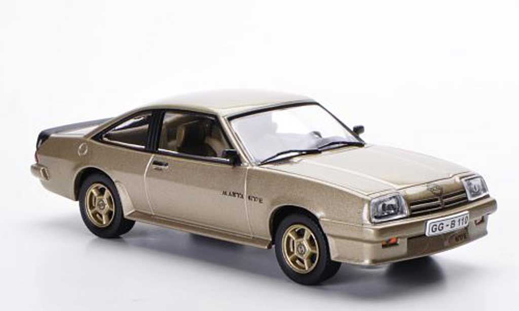 Opel Manta B 1/43 WhiteBox B GT/E beige modellino in miniatura