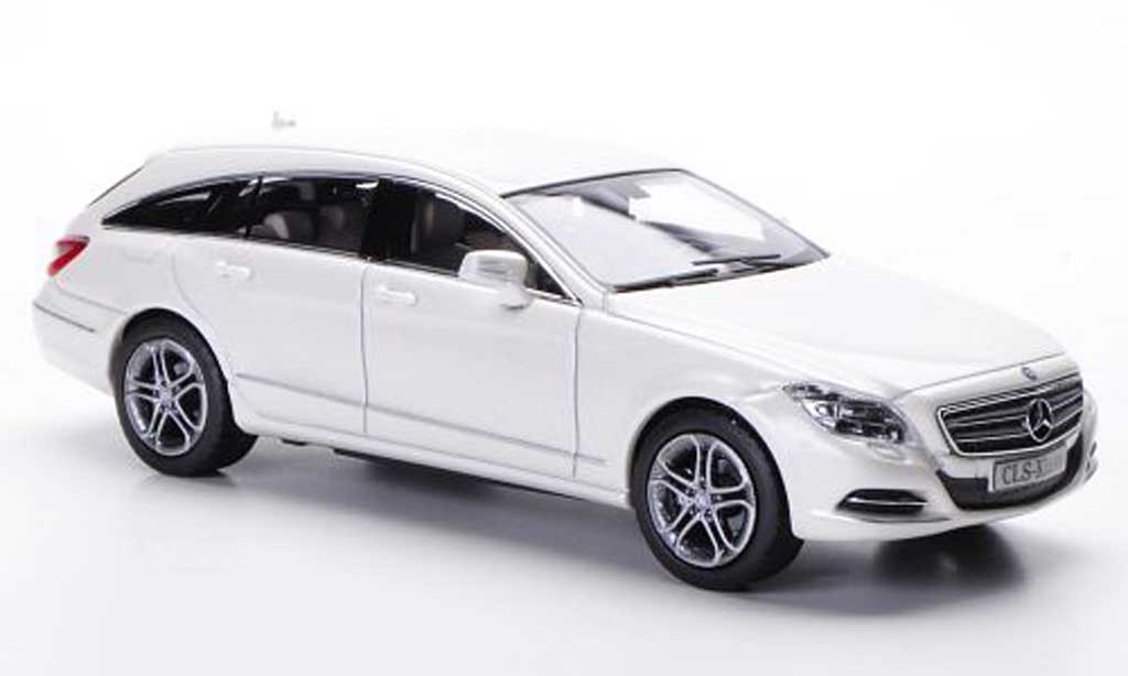 Mercedes Classe CLS 1/43 Norev Shooting Brake (X218) grigio 2012 modellino in miniatura