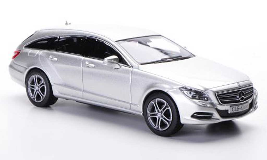 Mercedes Classe CLS 1/43 Norev Shooting Brake (X218) bianco 2012 modellino in miniatura