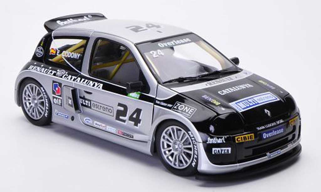 Renault Clio Cup 1/18 Eagle Cup Sport Trophy No.24 E.Codony Catalunya Trophy modellino in miniatura