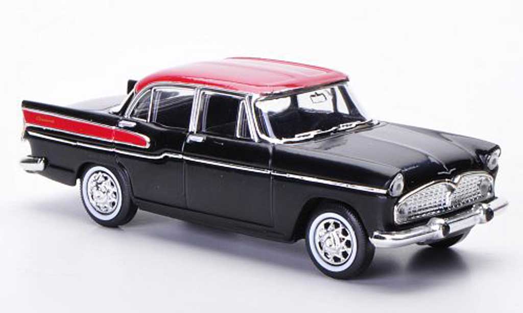 Simca Chambord 1/43 Solido nero/rosso 1958 modellino in miniatura