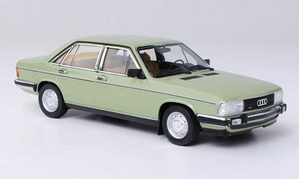 Audi 100 1/43 Minichamps GL grun 1979 modellino in miniatura