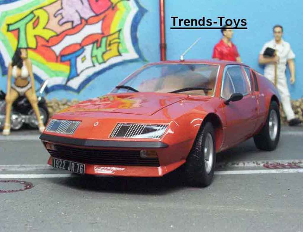 Alpine A310 V6 1/18 Norev V6 1978 phase 1 modellino in miniatura
