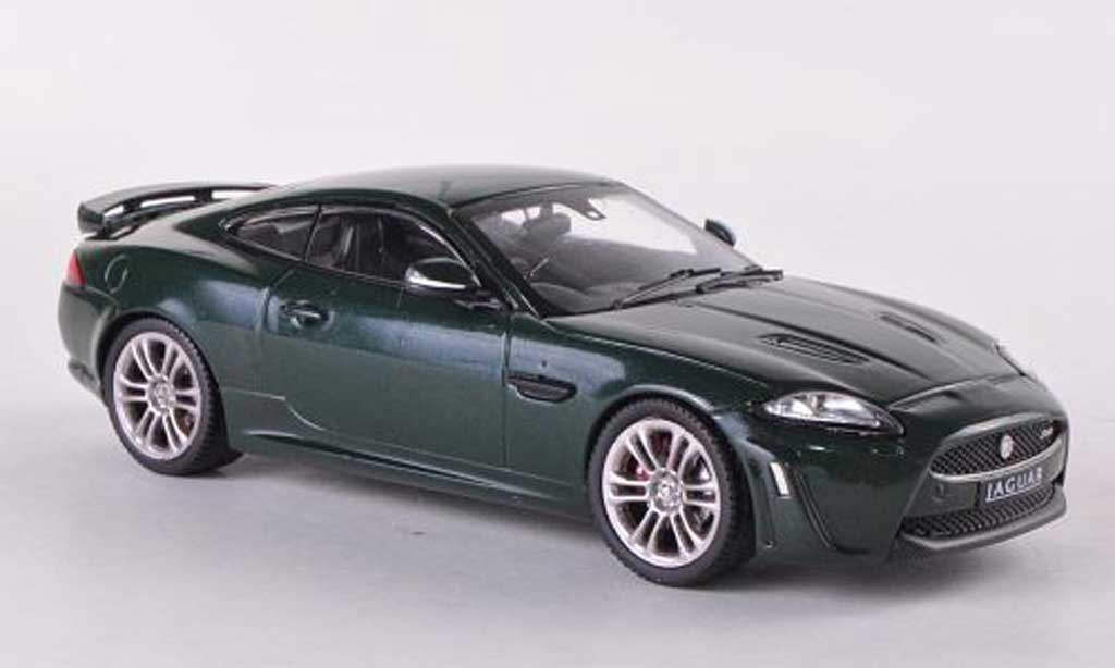 Jaguar XKR S 1/43 IXO S grun RHD 2010 modellino in miniatura