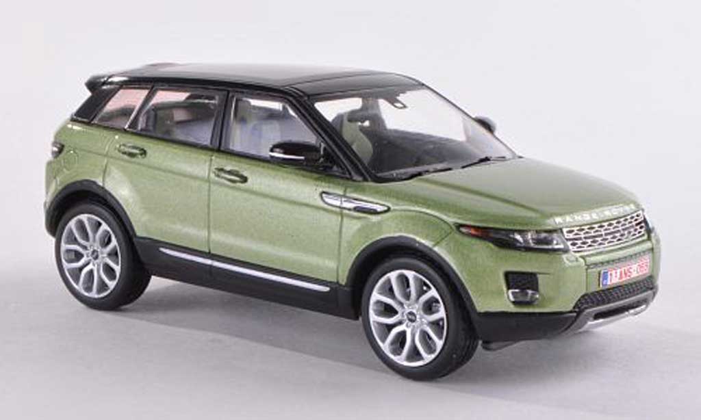 Range Rover Evoque 1/43 IXO clair-vert/nero 5-portes 2011 modellino in miniatura