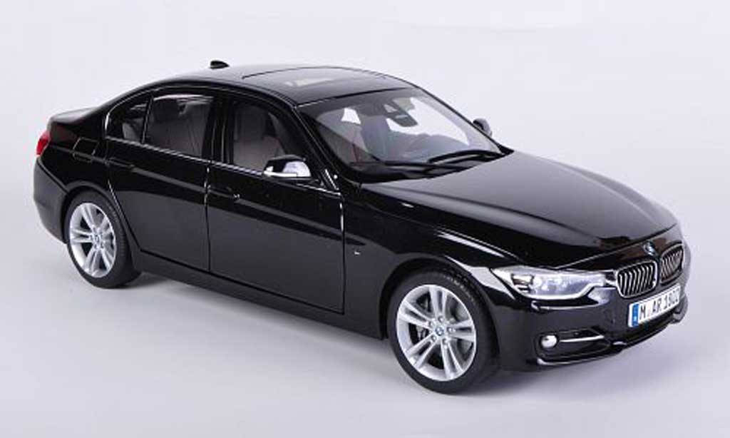 Bmw 335 F30 1/18 Paragon F30 3er Limousine nero 2012 modellino in miniatura