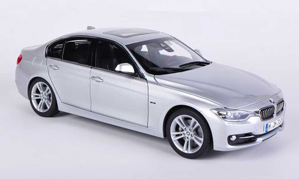 Bmw 330 F30 1/18 Paragon F30 3er Limousine grigio 2012 modellino in miniatura