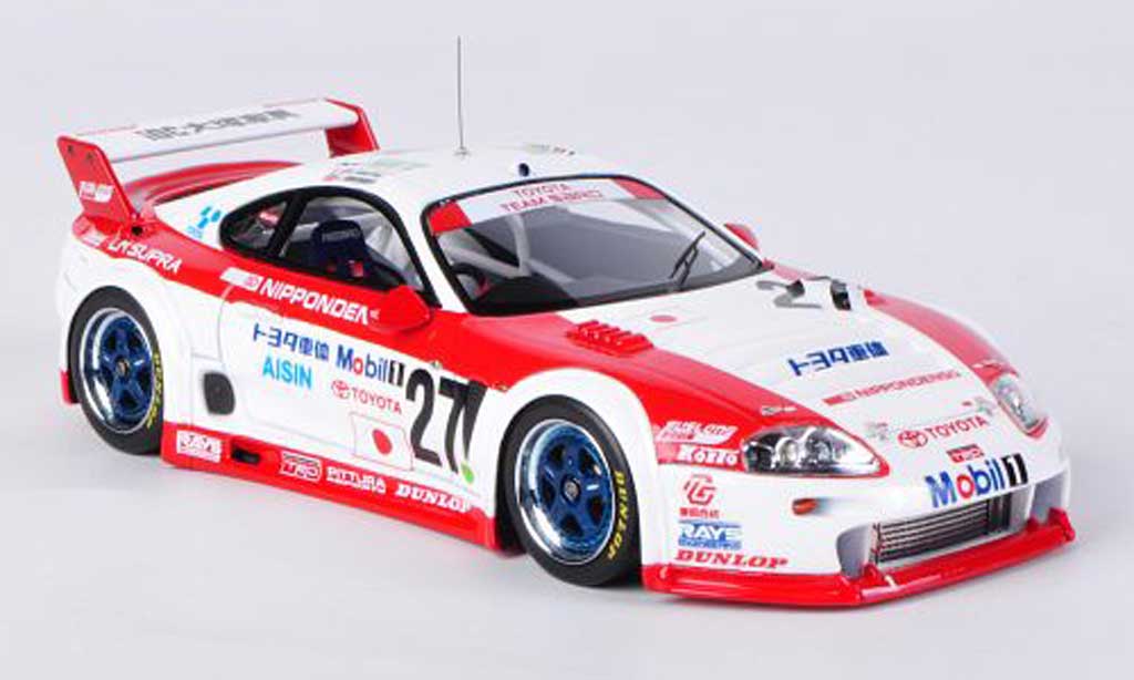 Toyota Supra GT LM 1/43 HPI GT LM No.27 Team Sard M.Apicella / M.Martini / J.Krosnoff 24h Le Mans 1995 modellino in miniatura