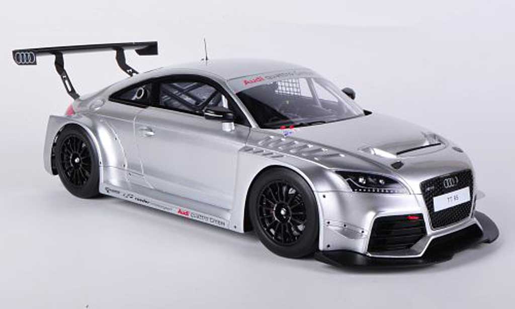 Audi TT 1/18 Spark VLN Pesentationsmodell 2011 modellino in miniatura