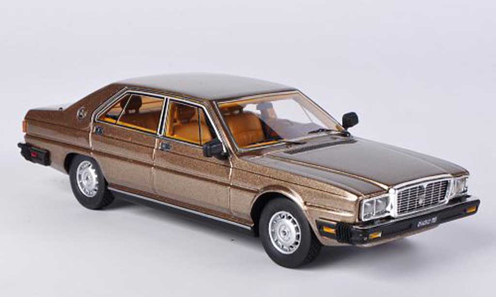 Maserati Quattroporte 1/43 Kess 4.9 beige 1983 modellino in miniatura