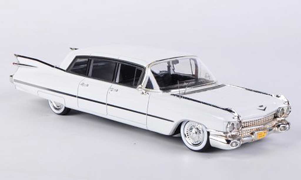 Cadillac Series 75 1/43 Kess Limousine bianco 1959 modellino in miniatura