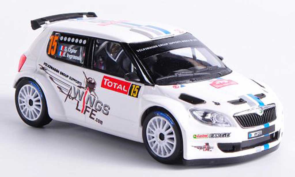 Skoda Fabia S2000 1/43 Abrex S2000 No.15 S.Ogier / J.Ingrassia Rally Monte Carlo 2012 modellino in miniatura