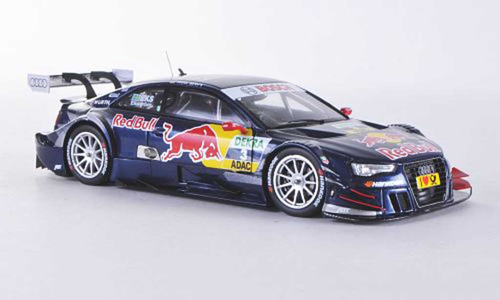 Audi A5 DTM 1/43 Spark DTM No.3 Red Bull M.Ekstrom Saison 2012 modellino in miniatura
