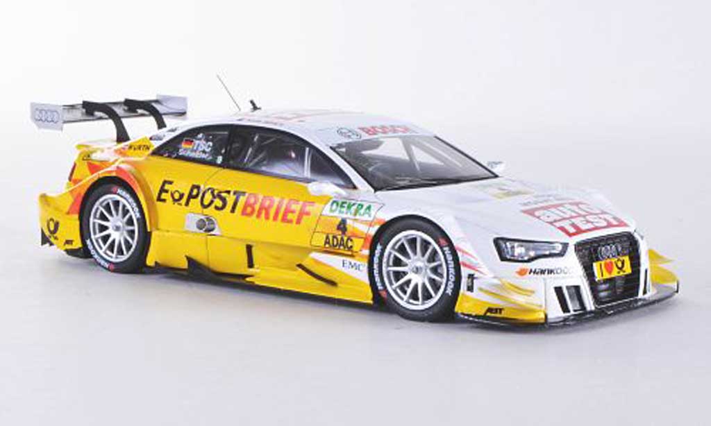 Audi A5 DTM 1/43 Spark DTM No.4 AutoTest/E-Post Brief T.Scheider Saison 2012 modellino in miniatura