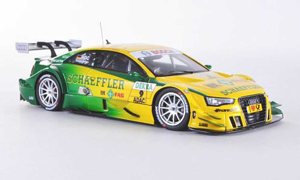 Audi A5 DTM 1/43 Spark DTM No.9 Schaeffler M.Rockenfeller Saison 2012 modellino in miniatura