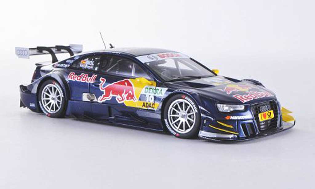 Audi A5 DTM 1/43 Spark DTM No.10 Red Bull M.Molina Saison 2012 modellino in miniatura